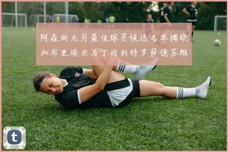 阿森纳九月最佳球员候选名单揭晓加布里埃尔马丁内利特罗萨德苏维门迪入围
